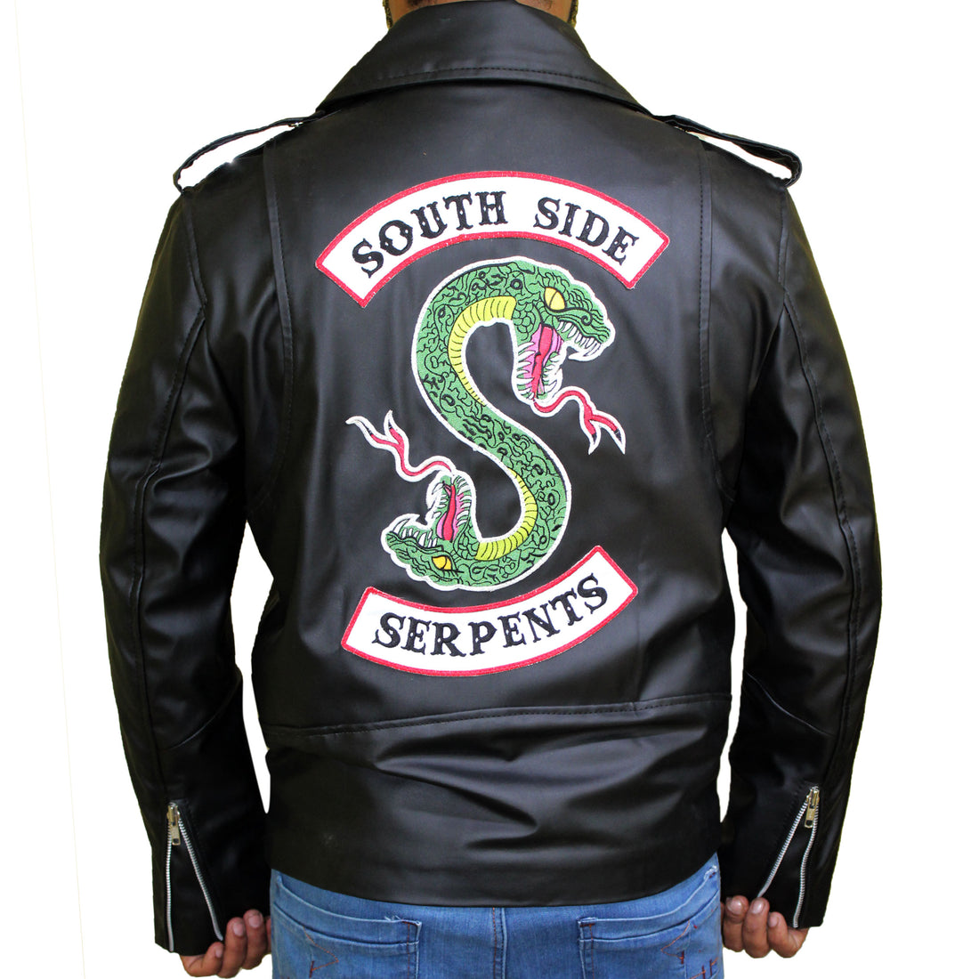 Riverdale Southside Serpents Black Leather Jacket