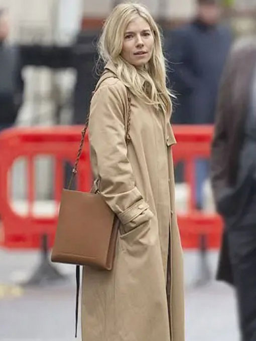 Anatomy of a Scandal Sienna Miller Beige Coat