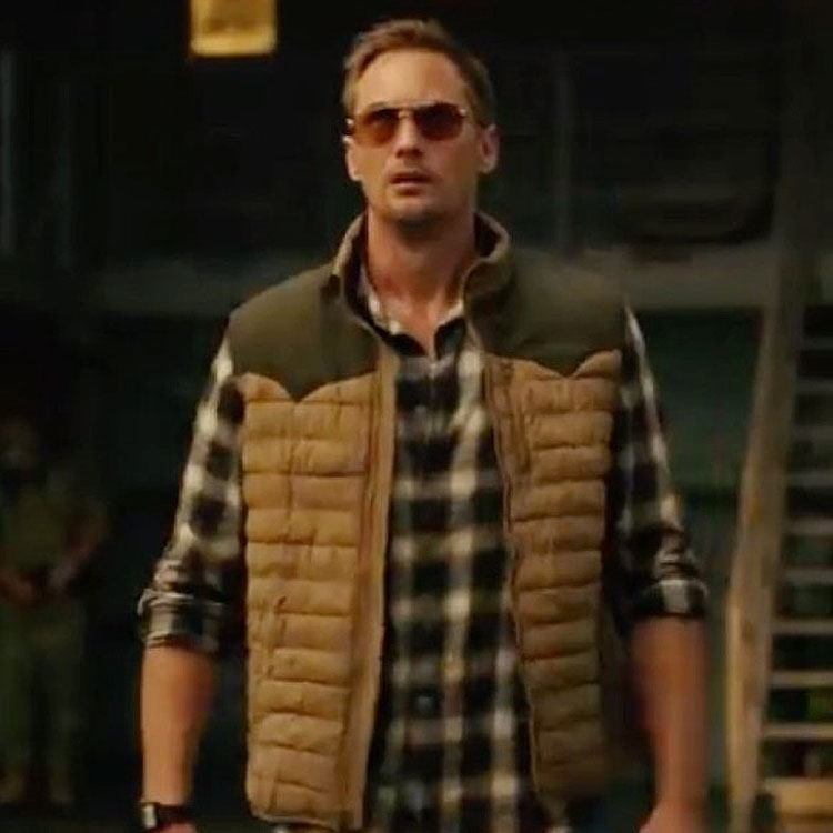 Godzilla Vs Kong Alexander Skarsgard Puffer Vest