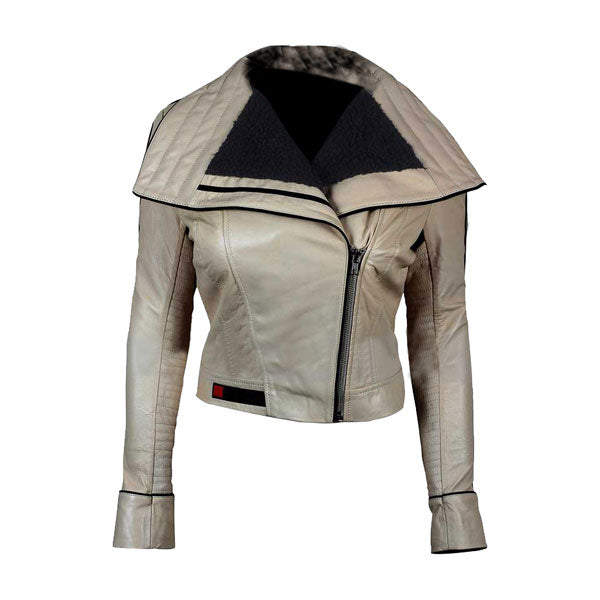 Solo A Star Wars Story Qi’ra Leather Jacket