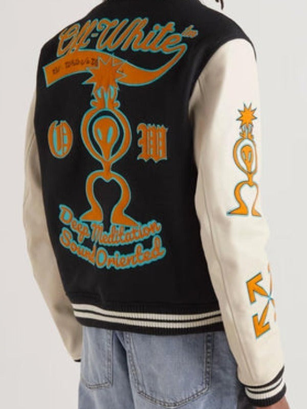 Super Bowl Rumi Carter Letterman Jacket for women