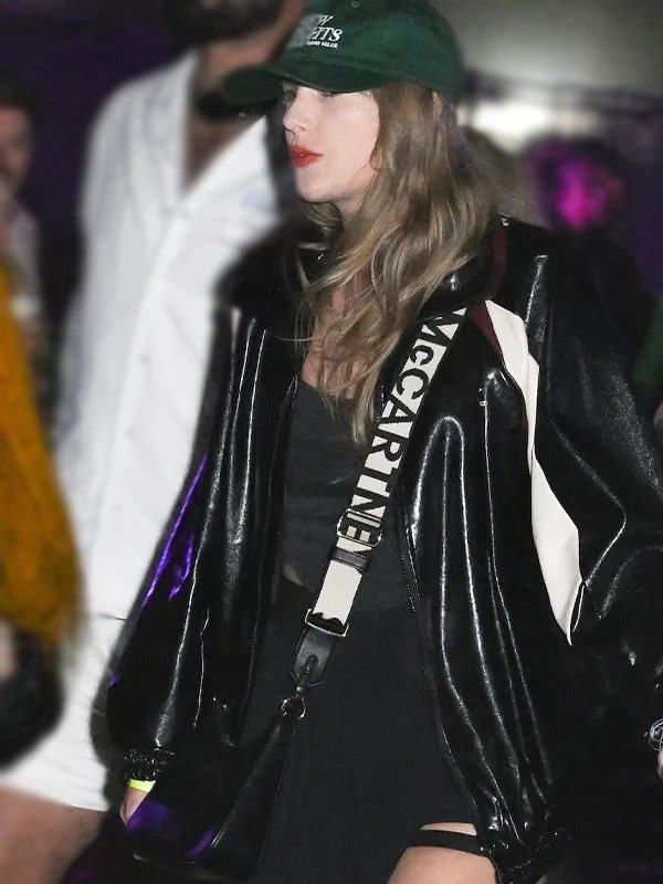 Taylor Swift Coachella Leather Jacket