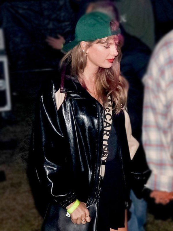 Taylor Swift Coachella Leather Jacket