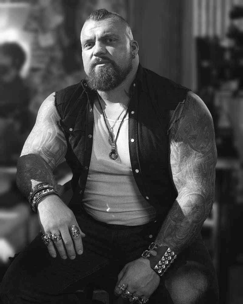 The Expendables 4 Eddie Hall Black Cotton Vest