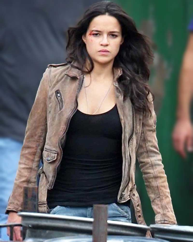 The Fast and Furious 7 Letty Ortiz Leather Jacket