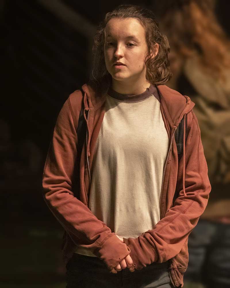 The Last of Us 2023 Bella Ramsey Hooded Jacket