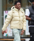 Tyler the Creator Puffer Cream Jacket