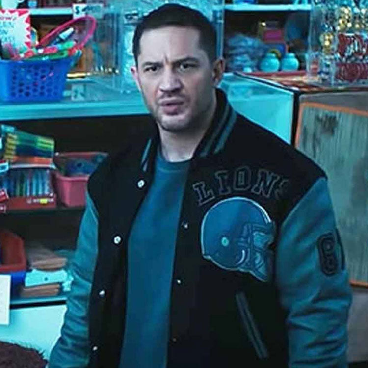 Venom 2 Eddie Brock Detroit Lions Jacket