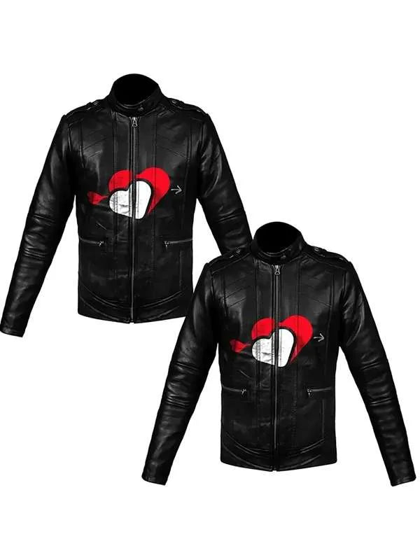 Valentines Couple Black Jacket