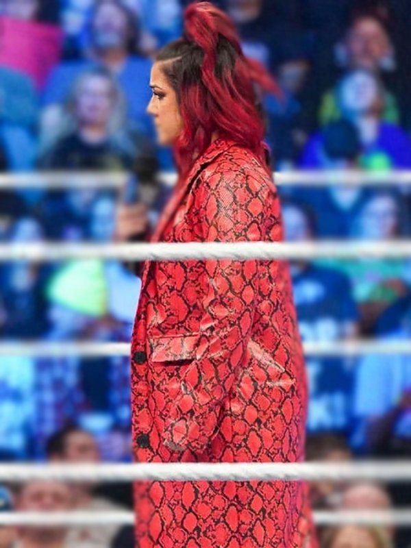 WWE Bayley Red Coat