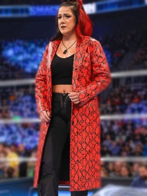 WWE Bayley Red Coat