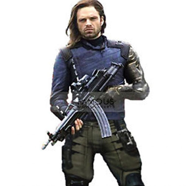 Winter Soldier White Wolf Avengers Infinity War Jacket