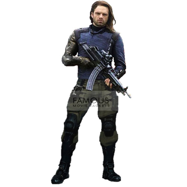 Winter Soldier White Wolf Avengers Infinity War Jacket