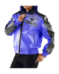 Women Pelle Pelle Avant Garde Blue 37 Years Strong Jacket