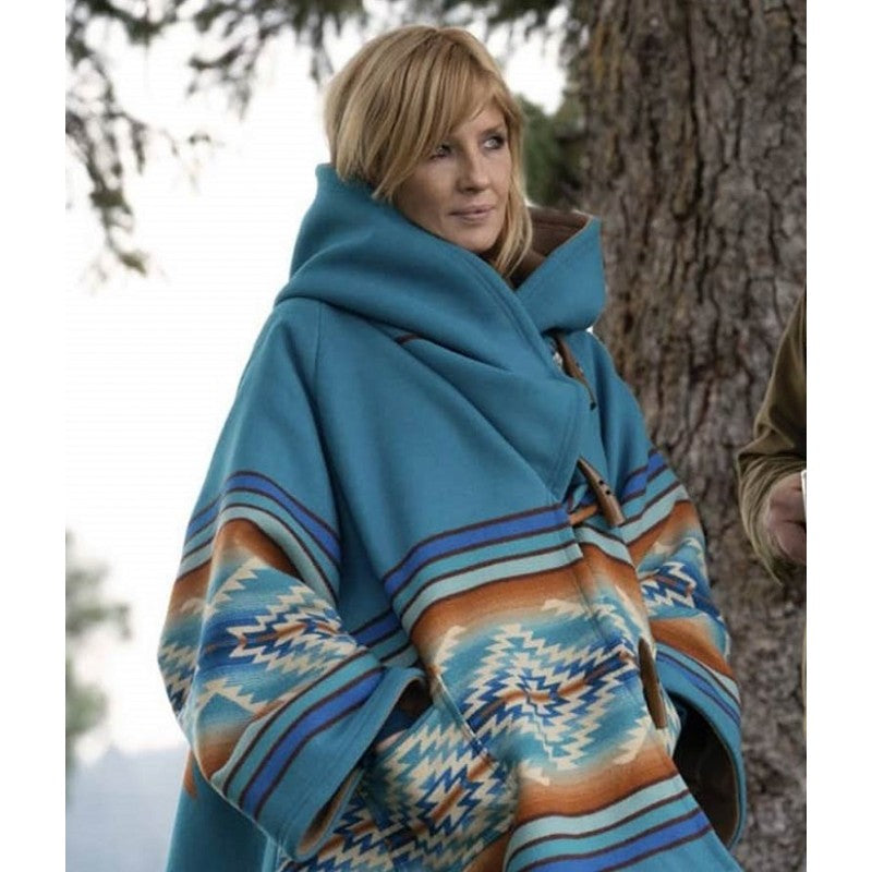 Yellowstone Beth Dutton Blue Coat