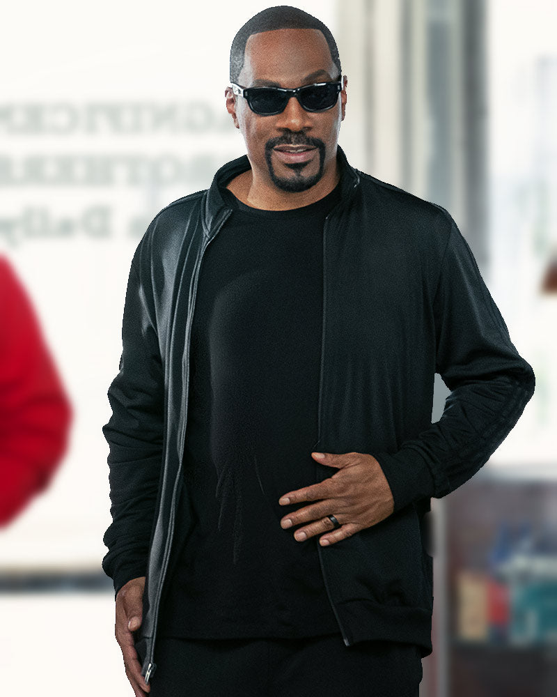 You People 2023 Eddie Murphy Black Jacket