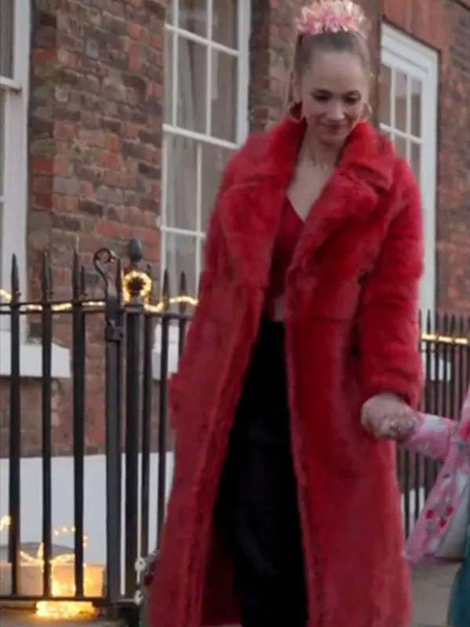 Keeley Jones Red Coat 